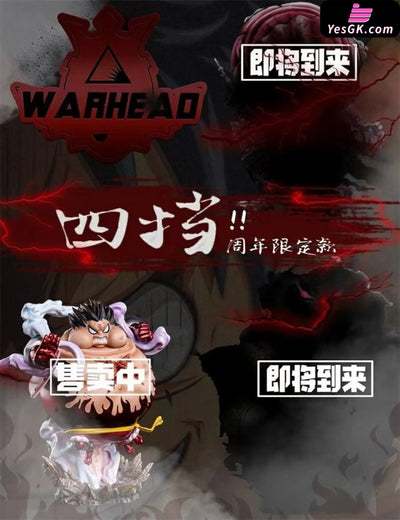 One Piece Luffy Gear Fourth Tank Man Resin Statue - Warhead Studio [In Stock]