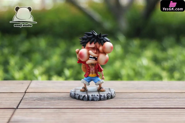 One Piece Luffy GK Statue - Emoji Studio [In-Stock] - Full Payment / Swollen Face - One Piece