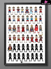 One Piece Luffy Micro-spray Painting First Decorative Painting - Tian Ge’s Painting Studio [Pre-Order] Full Payment
