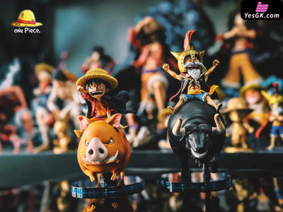 One Piece Luffy Riding Pig WCF GK Statue - One Piece Studio [In-Stock] - One Piece