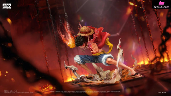 One Piece Luffy Series #3 Gear 2 Luffy pop GK Statue - GOLDMINE Studio [In-Stock] - One Piece