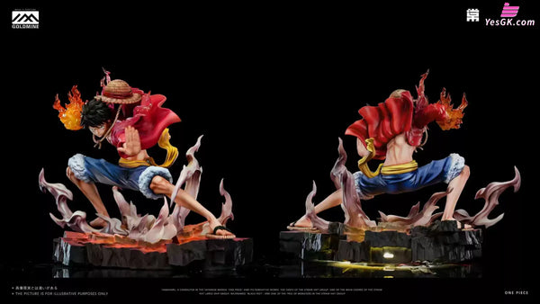 One Piece Luffy Series #3 Gear 2 Luffy pop GK Statue - GOLDMINE Studio [In-Stock] - One Piece