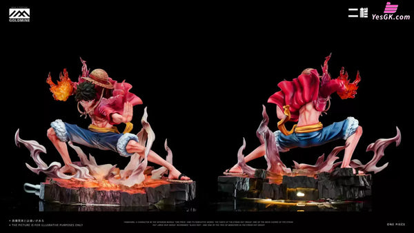 One Piece Luffy Series #3 Gear 2 Luffy pop GK Statue - GOLDMINE Studio [In-Stock] - Full Payment / Gear 2 Color - One