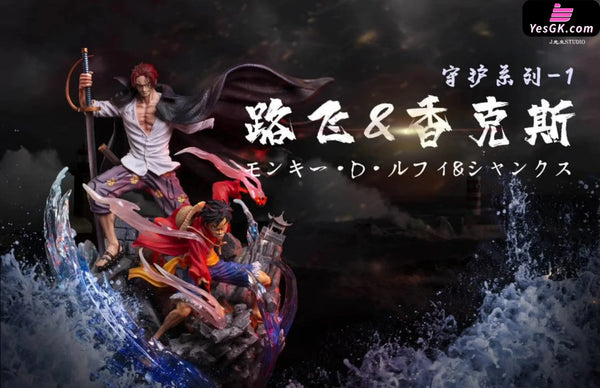One Piece Luffy & Shanks GK Statue - Mr.J Studio [In-Stock] - Full Payment - One Piece