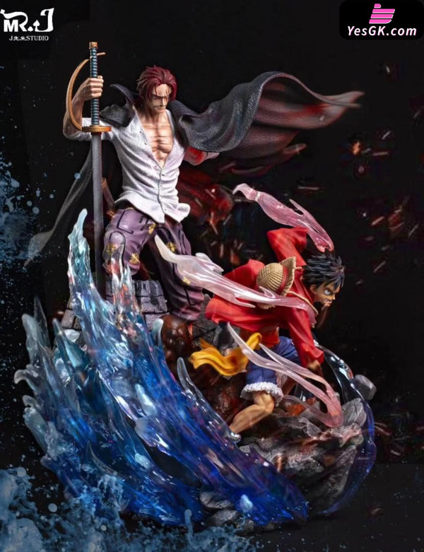 One Piece Luffy & Shanks GK Statue - Mr.J Studio [In-Stock] - Full Payment - One Piece