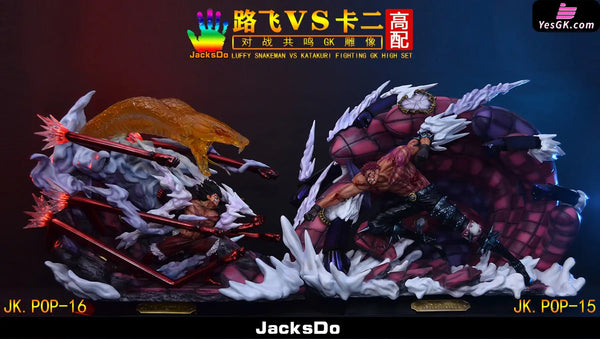 One Piece Luffy Snakeman VS Katakuri Fighting GK Statue - JacksDo Studio [In-Stock] - Full Payment - One Piece