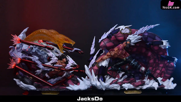 One Piece Luffy Snakeman VS Katakuri Fighting GK Statue - JacksDo Studio [In-Stock] - Full Payment - One Piece