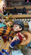 One Piece Luffy Vs Enel Statue - Super Fantasy Studio [Pre-Order]