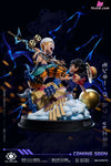 One Piece Luffy Vs Enel Statue - Super Fantasy Studio [Pre-Order]