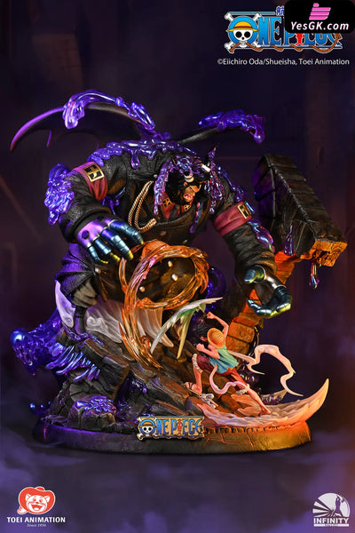 One Piece Luffy VS Magellan 1/6 Licensed Statue - Infinity Studio [In-Stock] - Full Payment - One Piece
