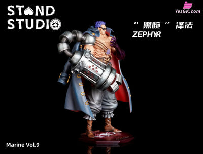 One Piece Marine #9 Zephyr POP GK Statue - Stand Studio [In-Stock] - Full Payment - One Piece