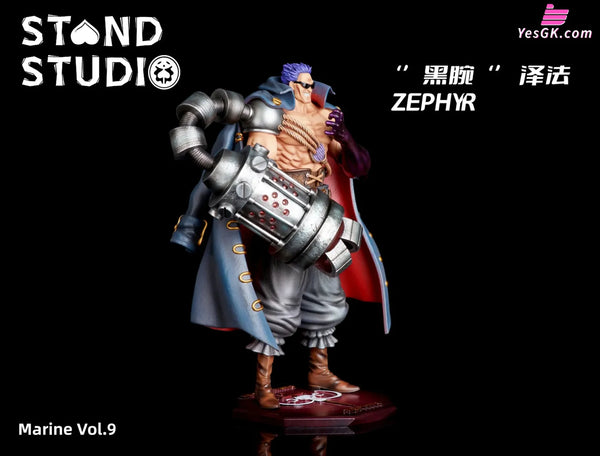 One Piece Marine #9 Zephyr POP GK Statue - Stand Studio [In-Stock] - Full Payment - One Piece