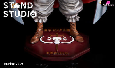 One Piece Marine #9 Zephyr POP GK Statue - Stand Studio [In-Stock] - Full Payment - One Piece