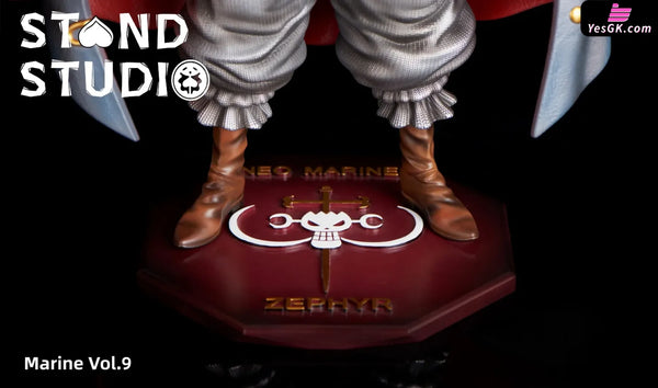 One Piece Marine #9 Zephyr POP GK Statue - Stand Studio [In-Stock] - Full Payment - One Piece