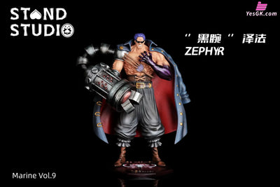 One Piece Marine #9 Zephyr POP GK Statue - Stand Studio [In-Stock] - Full Payment - One Piece