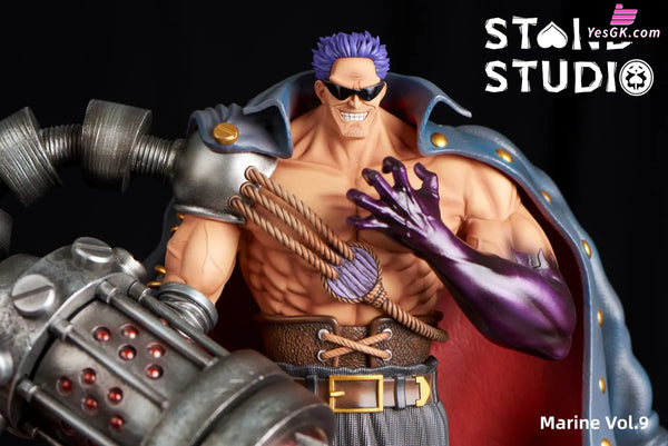 One Piece Marine #9 Zephyr POP GK Statue - Stand Studio [In-Stock] - Full Payment - One Piece