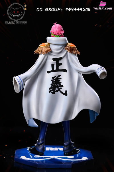 One Piece Marine Captain Koby pop GK Statue - Black Studio [In-Stock] Full Payment One Piece