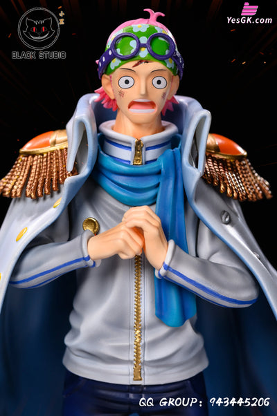 One Piece Marine Captain Koby pop GK Statue - Black Studio [In-Stock] Full Payment One Piece