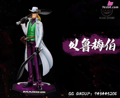 One Piece Marine Captain Koby pop GK Statue - Black Studio [In-Stock] Full Payment One Piece