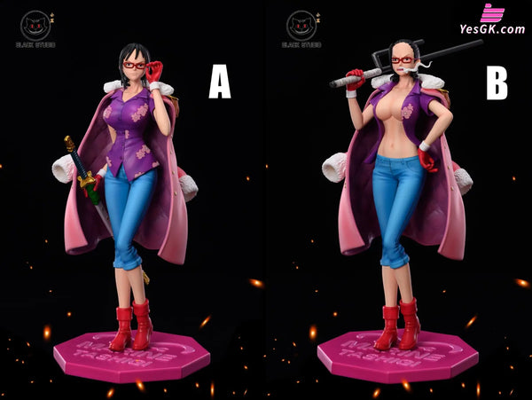 One Piece Marine Officer Captain Tashigi GK Statue - Black Studio [In-Stock] - One Piece