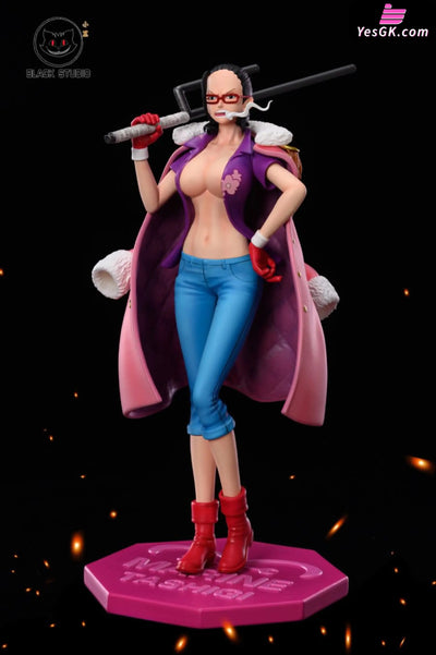 One Piece Marine Officer Captain Tashigi GK Statue - Black Studio [In-Stock] - One Piece