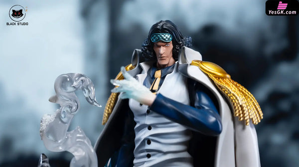 One Piece Marine Series Completion Resonance 20Th Kuzan & Borsalino Statue - Black Studio