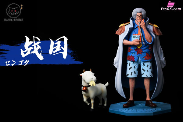 One Piece Marine Series Sengoku & Tsuru GK Statue - Black Studio [In-Stock] - One Piece