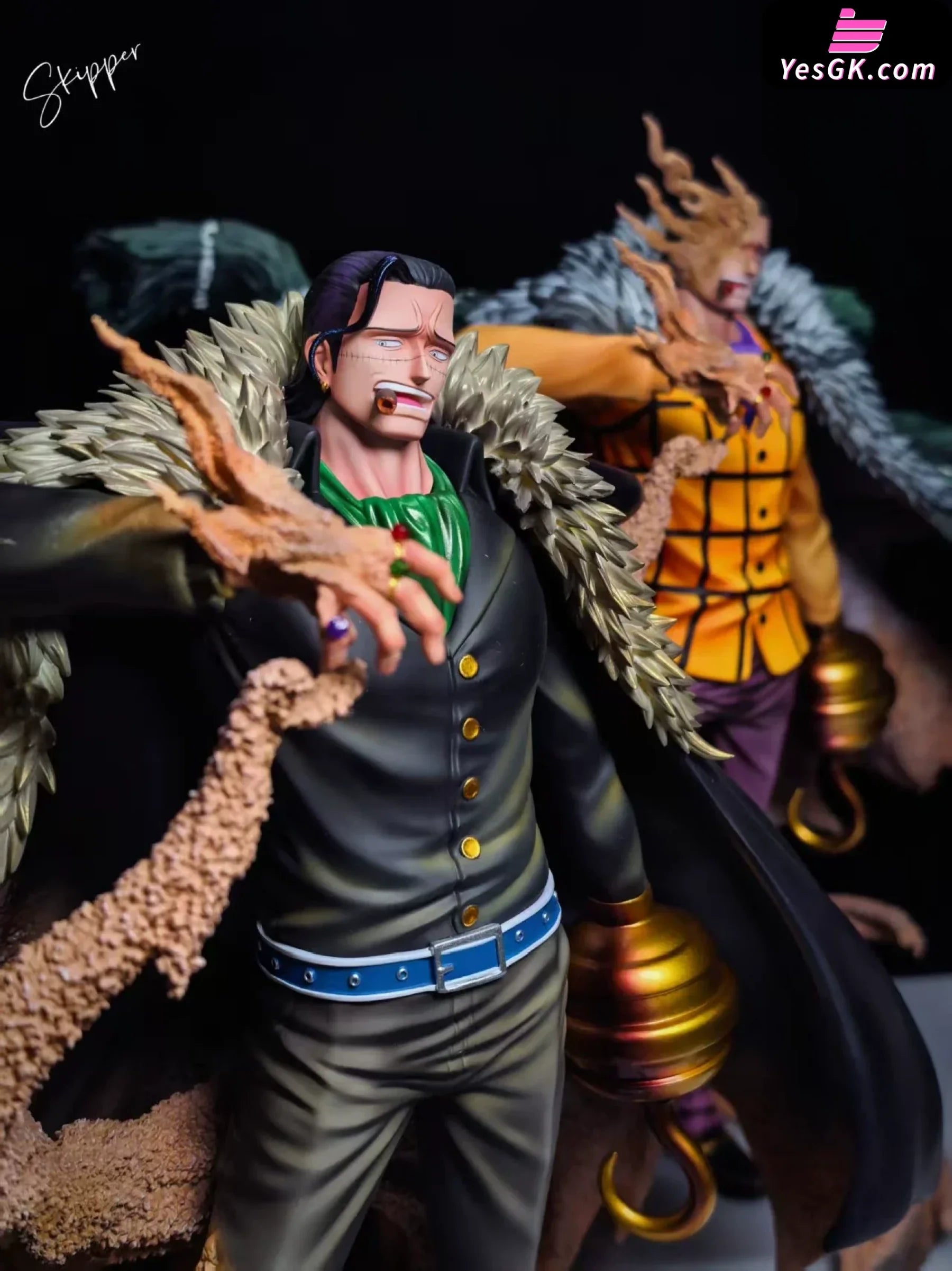 One Piece Marineford Arc 08 Crocodile GK Statue - C2 Studio [In