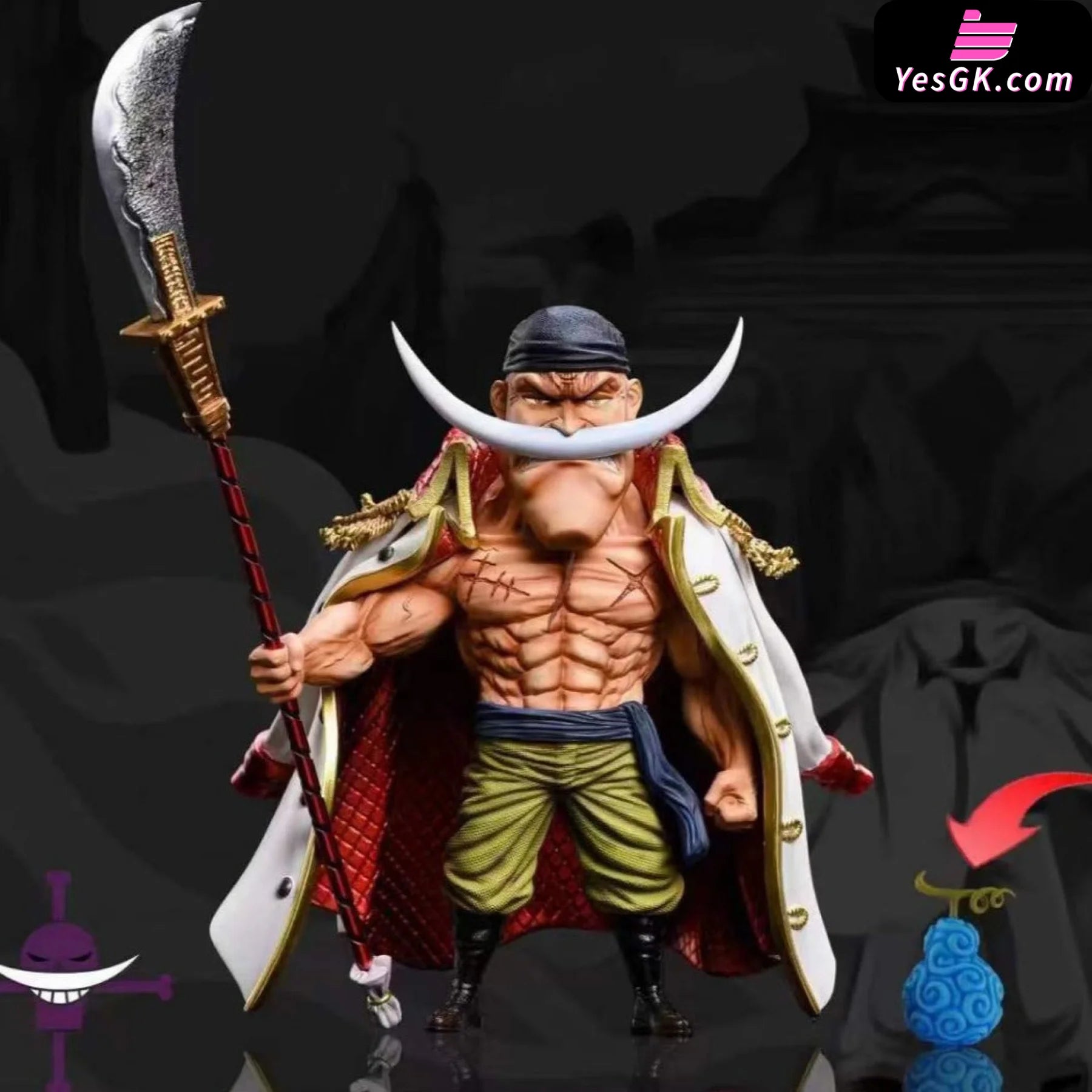 One Piece Marineford Arc: Edward Newgate Statue - M4 Studio [Pre-Order]