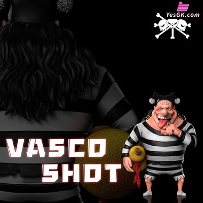 One Piece Mariner War Blackbeard Pirates Resonance Drunkard Vasco Shot GK Statue - A + Studio [Pre-Order] One Piece
