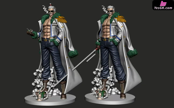 One Piece Marines #3 Smoker GK Statue - Long Hu Studio [Pre-Order] - One Piece
