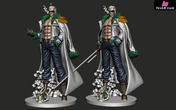 One Piece Marines #3 Smoker GK Statue - Long Hu Studio [Pre-Order] - One Piece