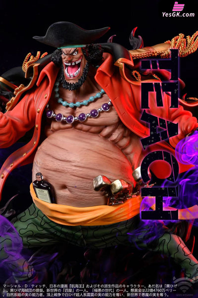 One Piece Marshall D Teach GK Statue - WIFI Studio [In-Stock] - Full Payment / B. Red Shirt Version - One Piece