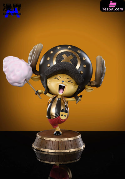 One Piece Marshmallow Chopper GK Statue - COMIC WORLD Studio [Pre-Order] Deposit / Black gold color One Piece