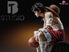 One Piece Meat-eating Luffy GK Statue - BT Studio [In-Stock] - Full Payment - One Piece