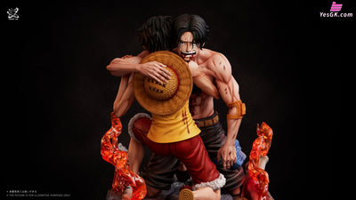 One Piece Memorable Scenes Series #6 Ace and Luffy’s farewell at Marineford GK Statue - Dream Lab Studio [Pre-Order]