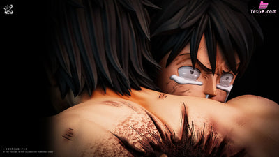 One Piece Memorable Scenes Series #6 Ace and Luffy’s farewell at Marineford GK Statue - Dream Lab Studio [Pre-Order]