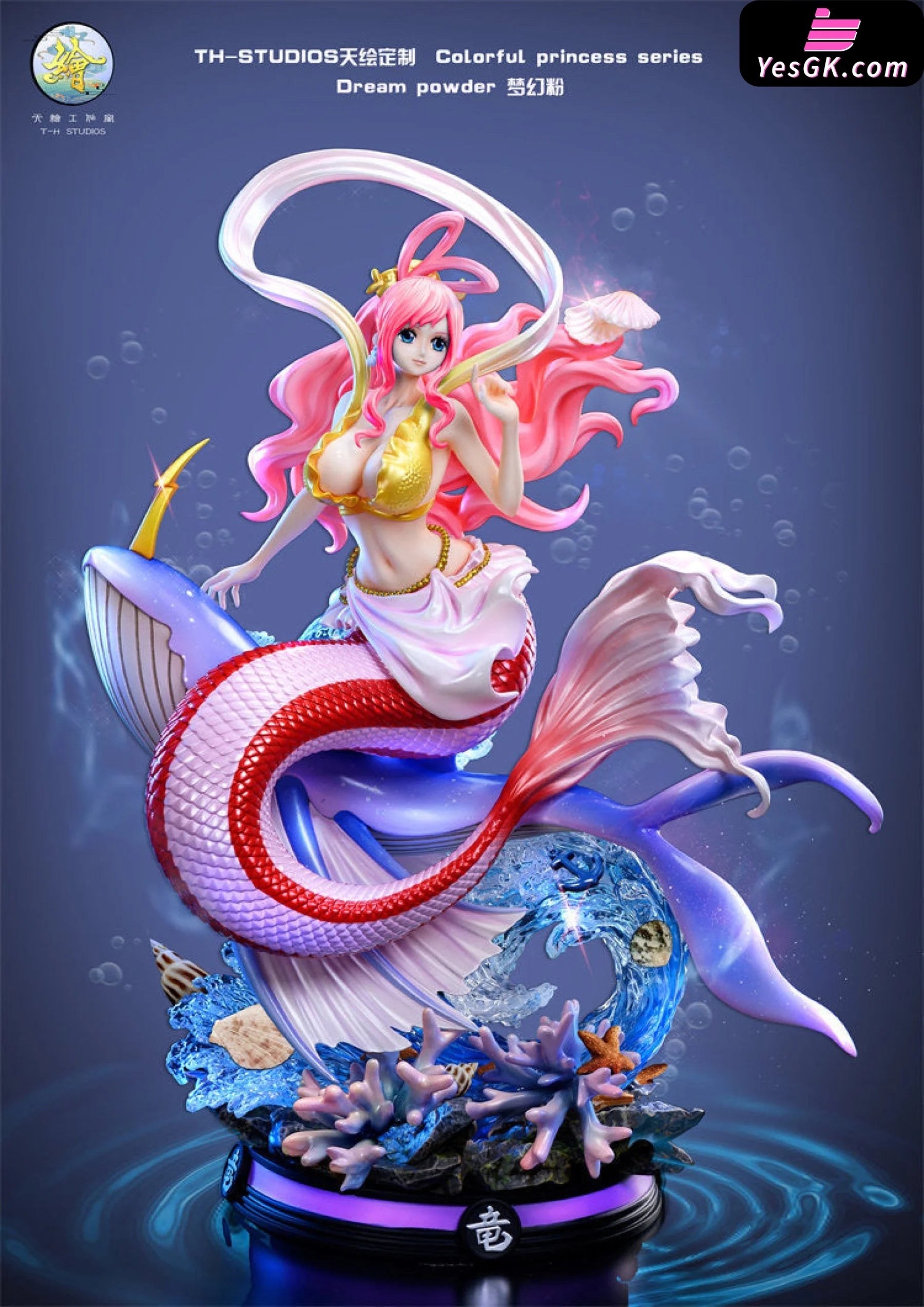 One Piece Mermaid Princess Shirahoshi Resin Statue - T-H Studio One Piece Mermaid Princess Shirahoshi Resin Statue - T-H Studio