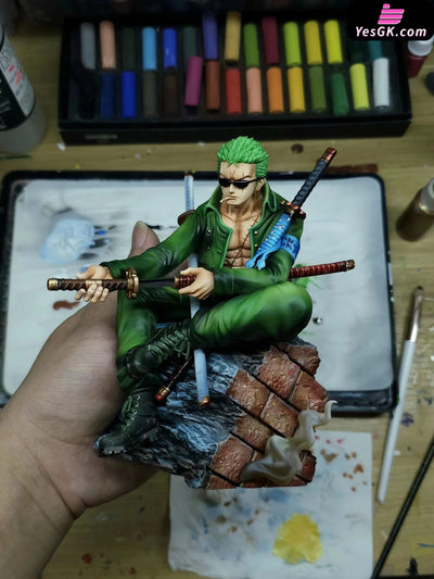 One Piece Military Uniform Series Zoro Statue - Jinshan Studio [Pre-Order]
