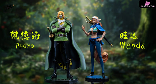 One Piece Mink Family Series #1 Pedro & Wanda Statue - Black Studio [Pre-Order] Deposit / Pop