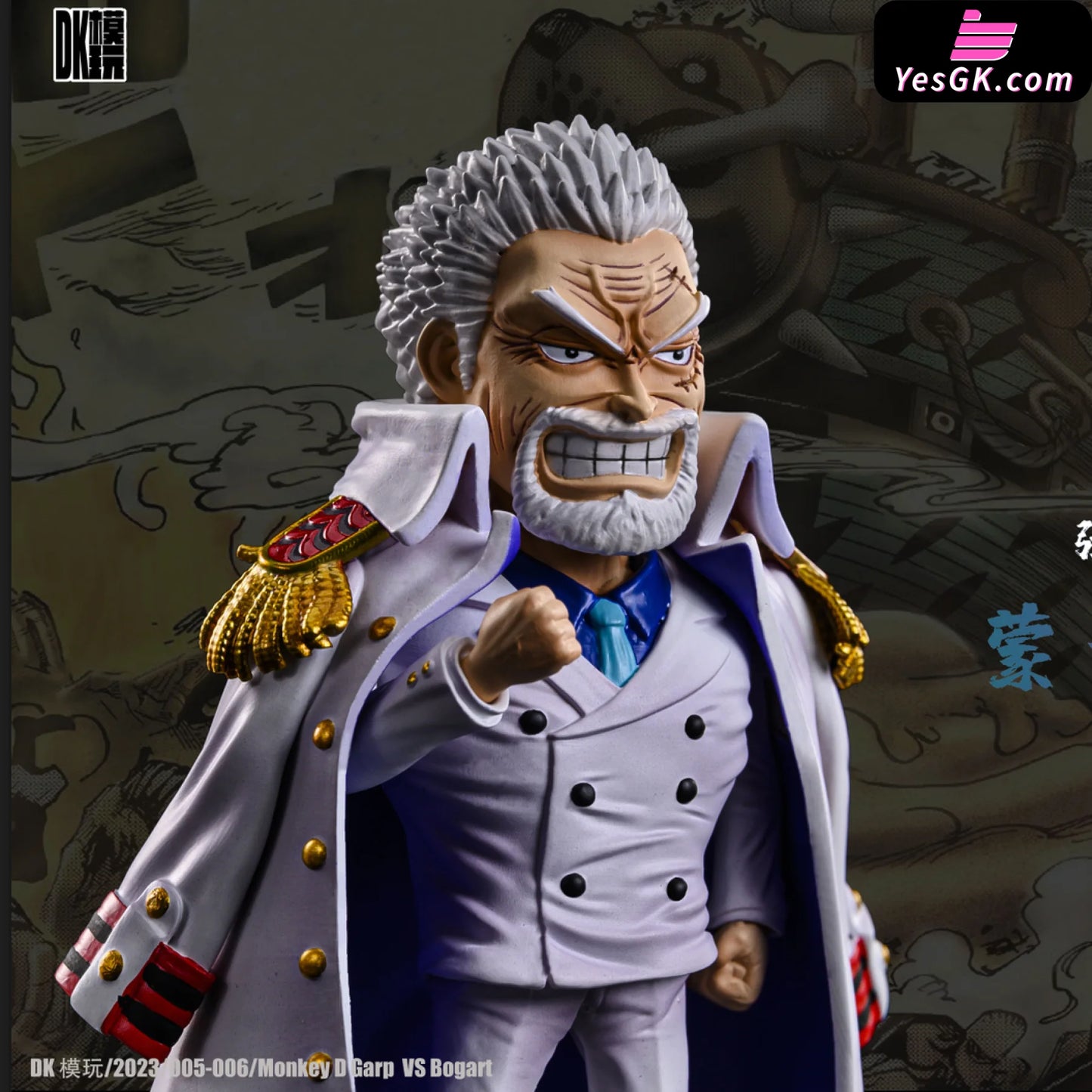 One Piece Monkey D Garp & Bogard Resin Statue - DK Studio [Pre-Order C ...