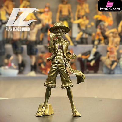 One Piece Monkey D. Luffy GK Statue - PZ Studio [In-Stock] Full Payment / gold Color One Piece
