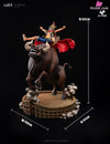 One Piece Monkey D. Luffy On A Bull Resin Statue - Dx Studio [Pre-Order]