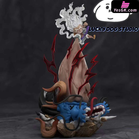 One Piece Monkey D. Luffy Resin Statue - Lucky Dog Studio [Pre-Order]