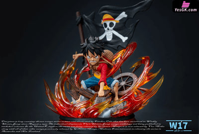 One Piece Monkey D. Luffy Resin Statue - W-17 Studios [In Stock] Full Payment One Piece