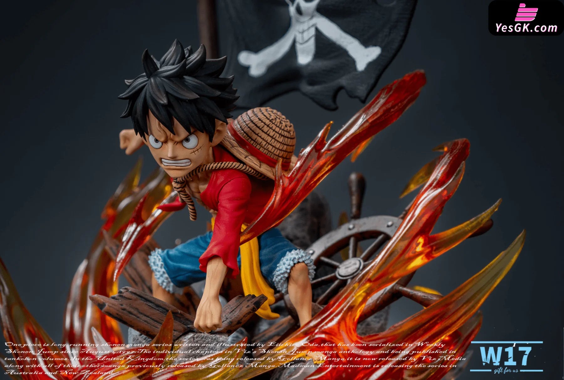 One Piece Monkey D. Luffy Resin Statue - W-17 Studios [In Stock] – YesGK