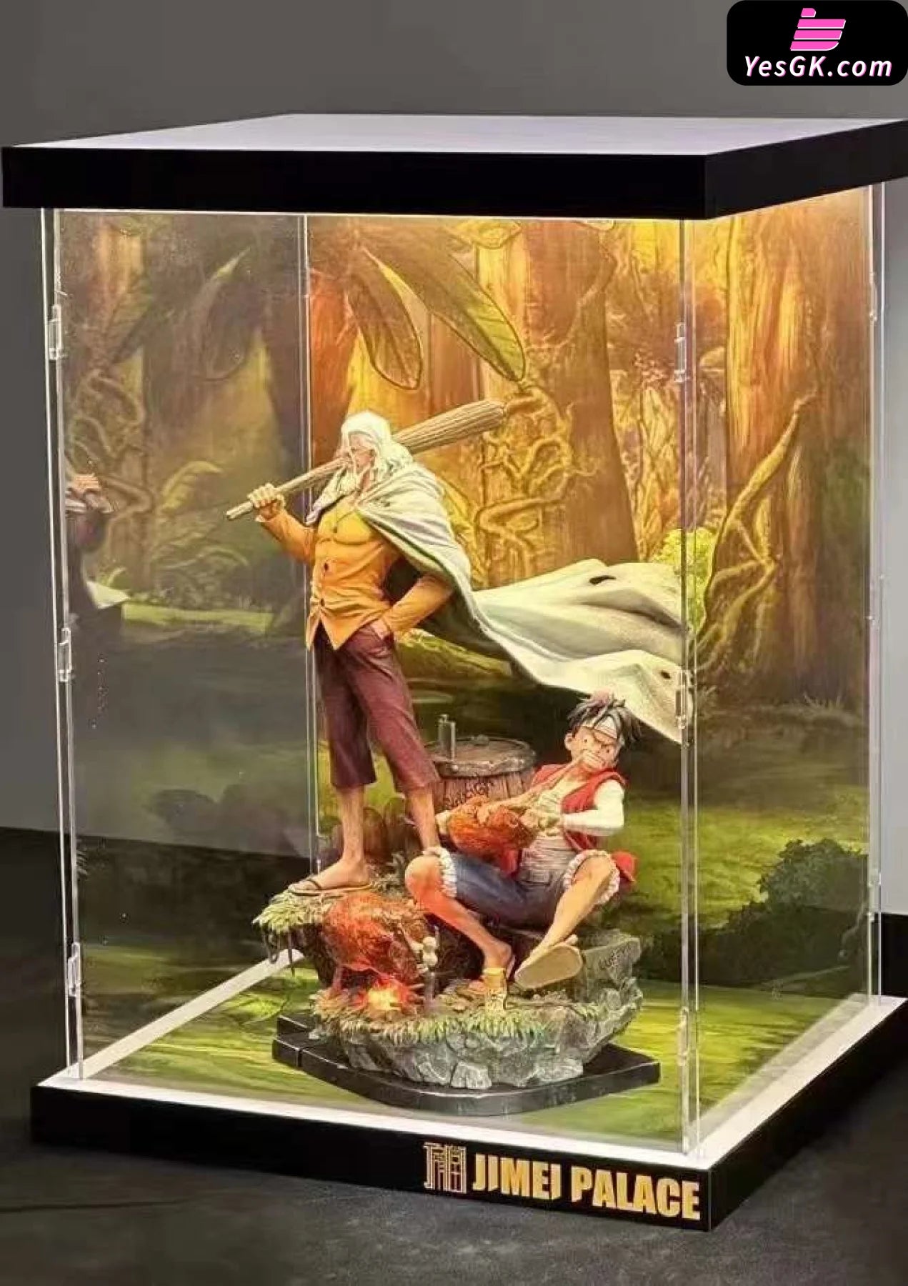 One Piece Monkey D. Luffy & Silvers Rayleigh (Licensed) Resin Statue - Jimei Palace Studio