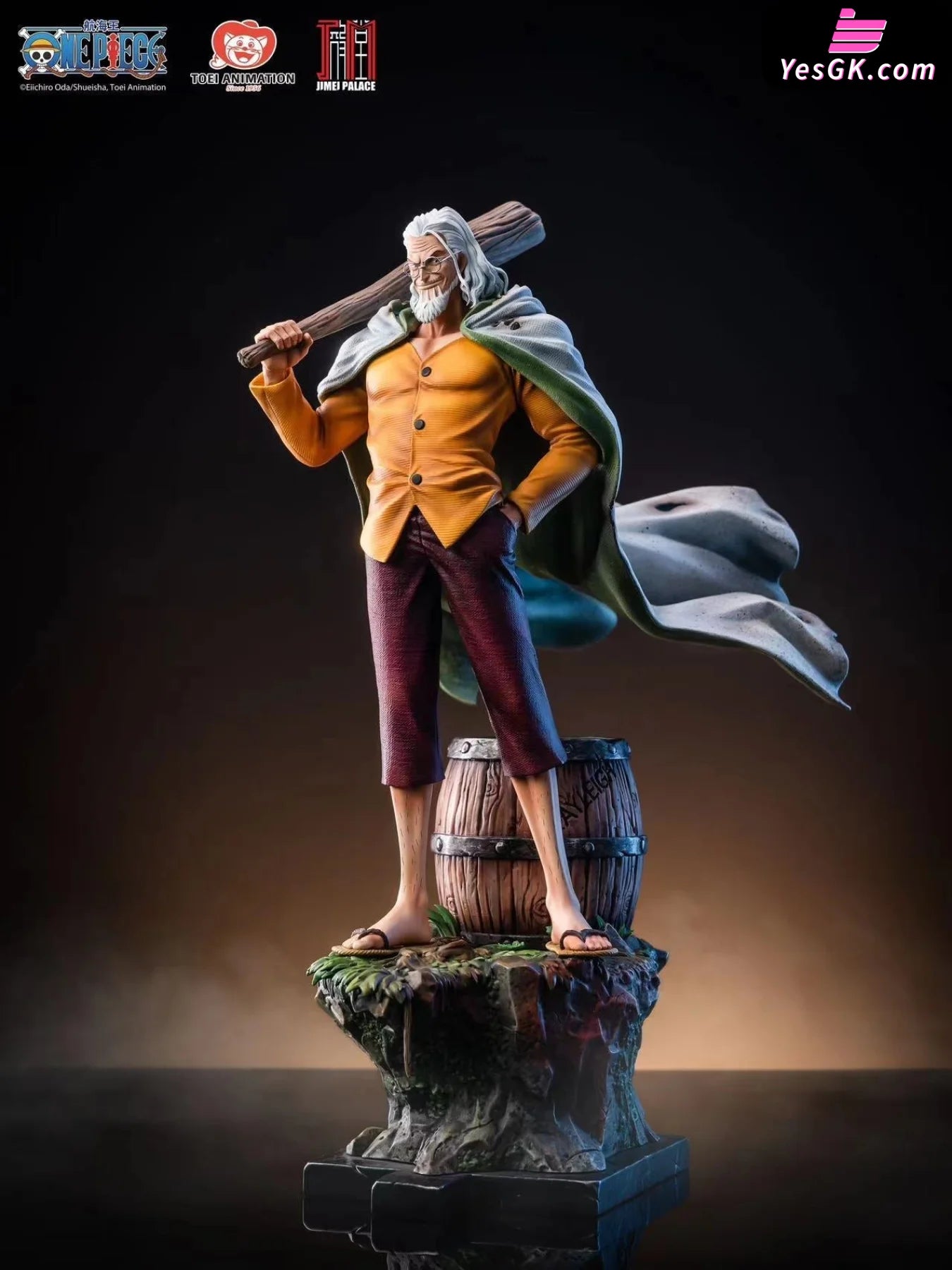 One Piece Monkey D. Luffy & Silvers Rayleigh (Licensed) Resin Statue - Jimei Palace Studio