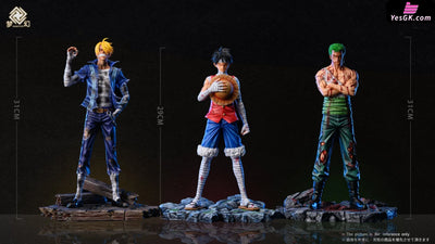 One Piece Monkey D. Luffy & Sky Island Sanji Resin Statue - Dream Studio [Pre-Order]