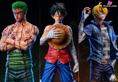 One Piece Monkey D. Luffy & Sky Island Sanji Resin Statue - Dream Studio [Pre-Order]